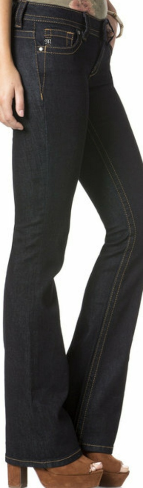 FIRM. MISS ME NOCTURNE MID-RISE BOOTCUT JEANS - Picture 5 of 8